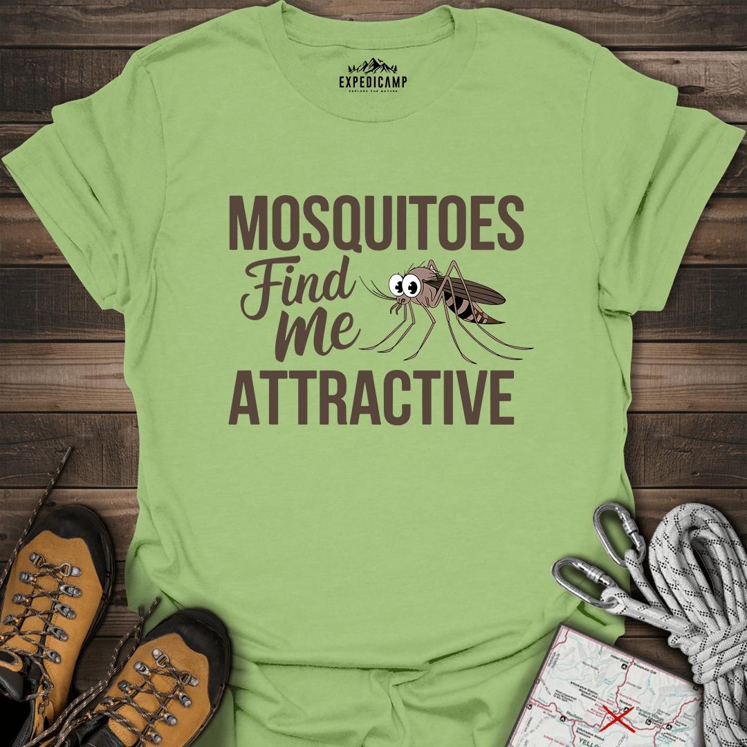 Mosquitoes Find Me Attractive T-Shirt – Kiwi – Outdoor apparel for travel, hiking, camping, and nature lovers – ExpediCamp