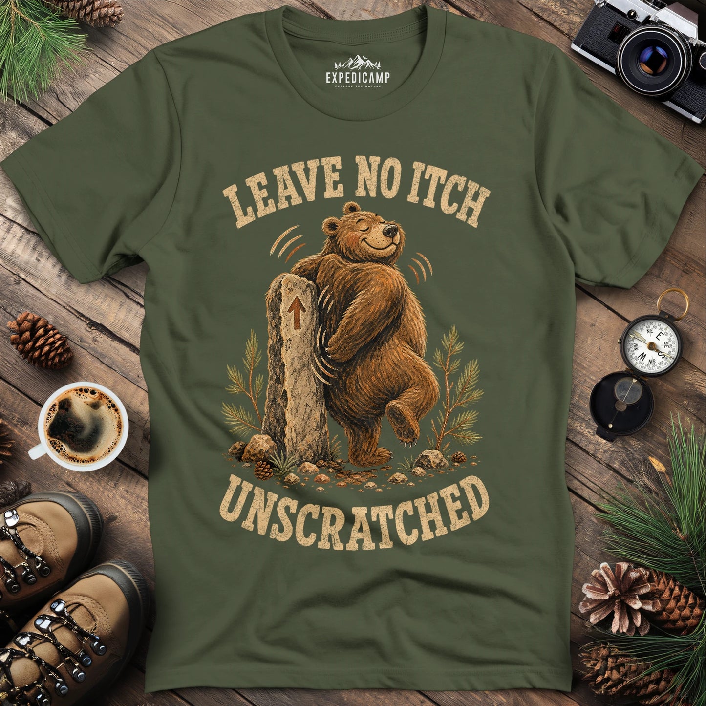 Never Trust a Downhill Hiker T-Shirt