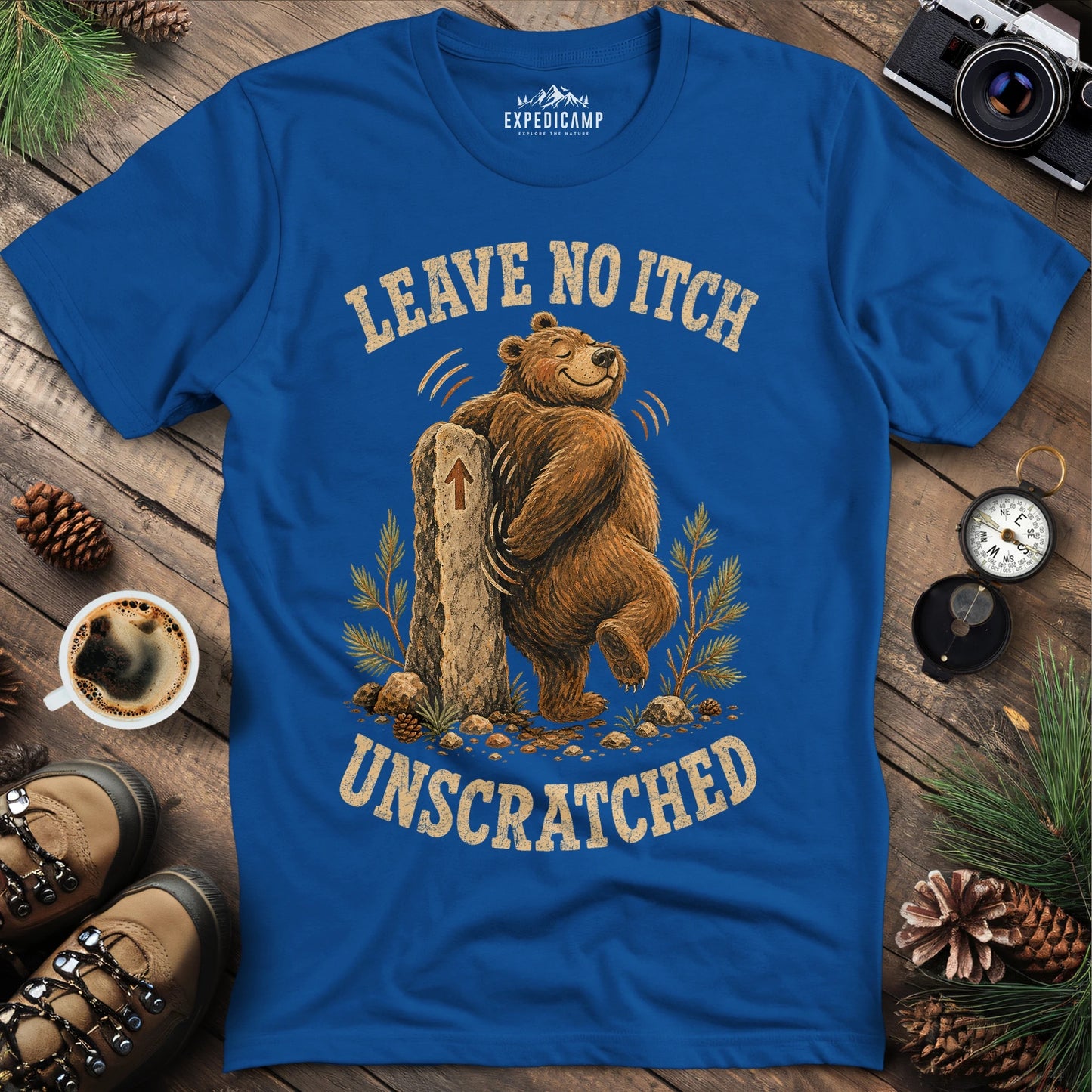 Never Trust a Downhill Hiker T-Shirt
