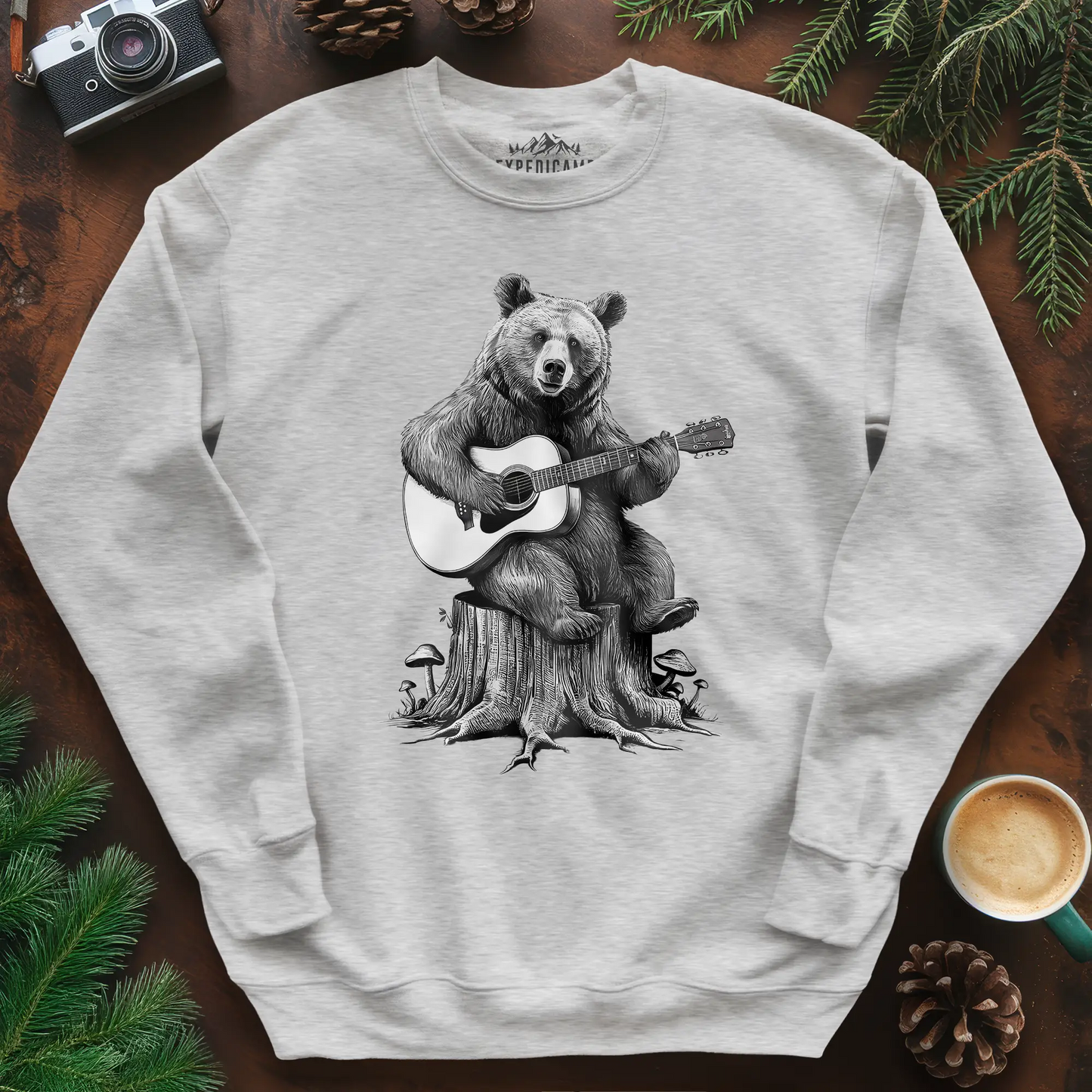 Bear Guitar Sweatshirt