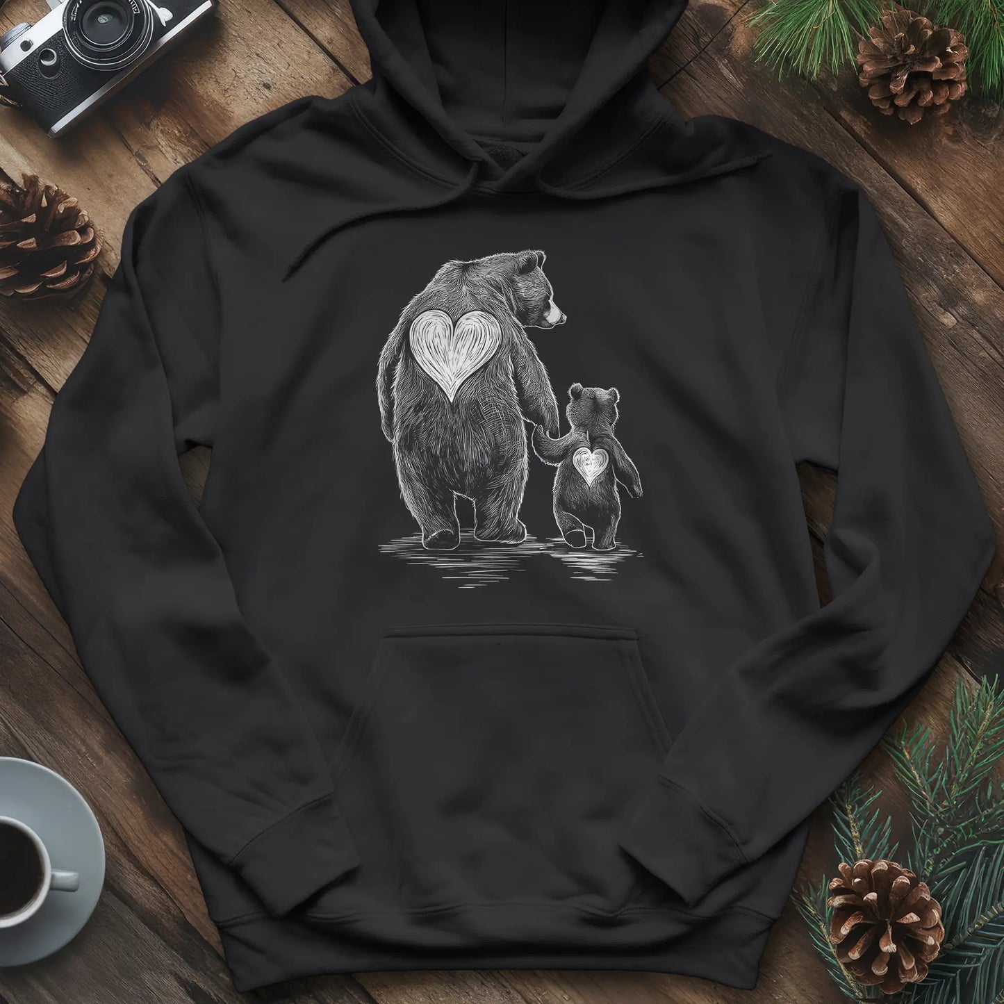 Bear Family Love Hoodie