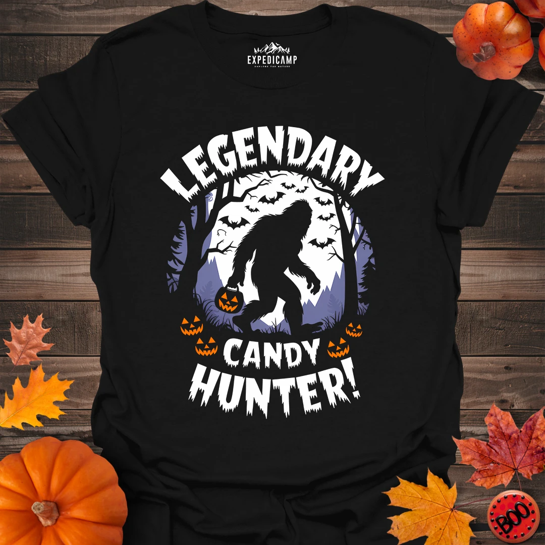 Legendary Candy Hunter Bigfoot T-Shirt