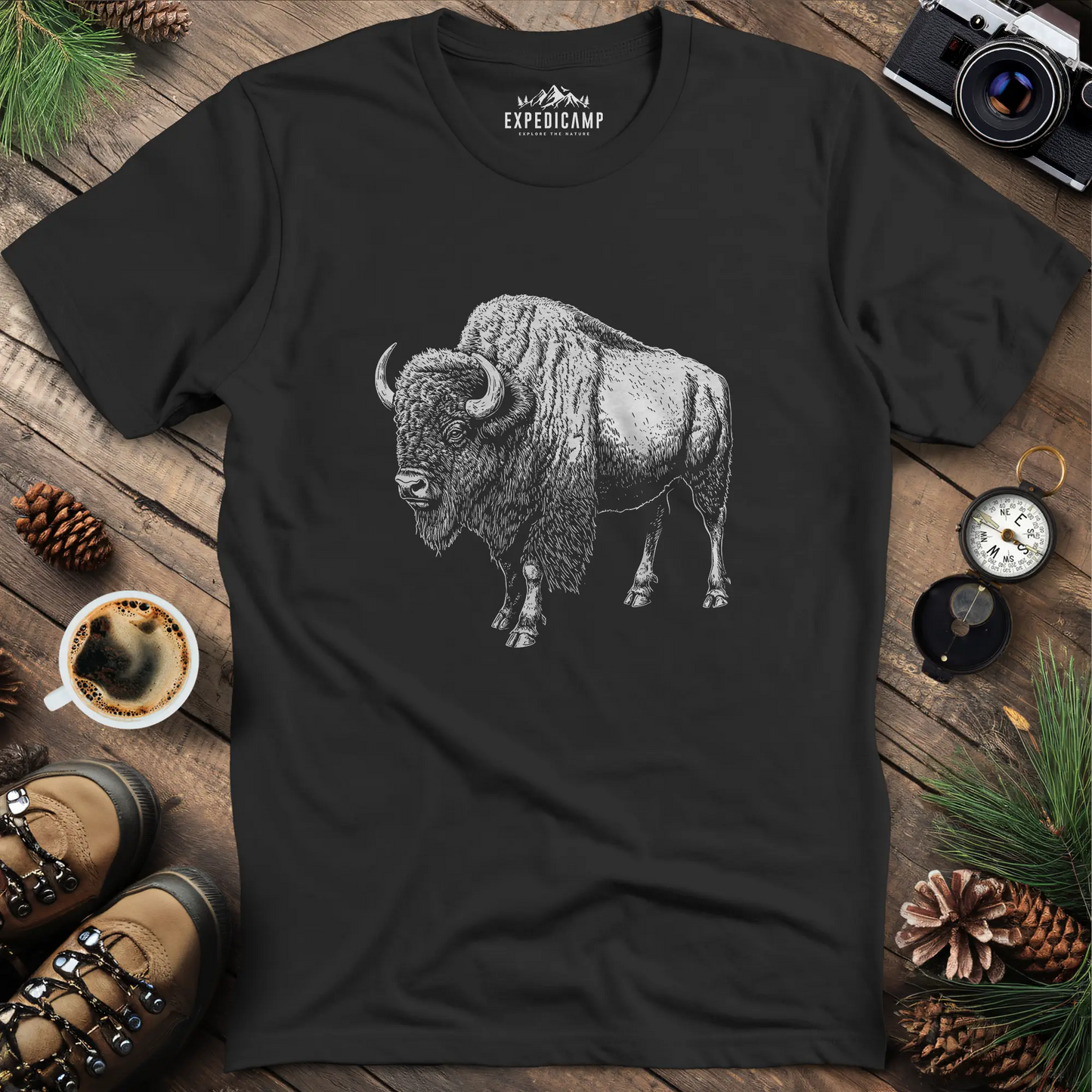 Majestic Bison T-Shirt