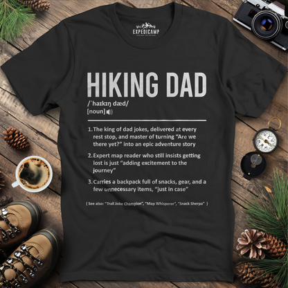 Hiking Dad Definition T-Shirt