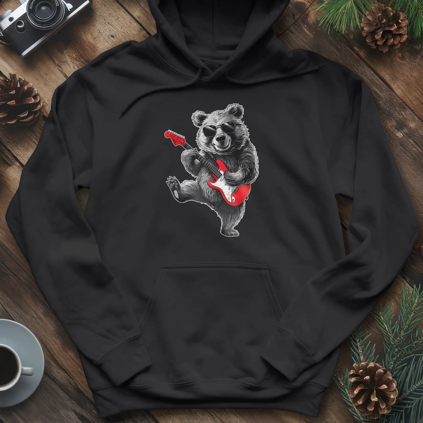 Bear Rock Star Hoodie