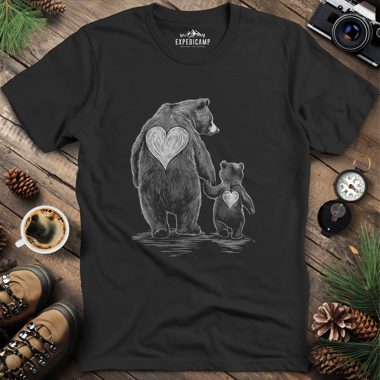 Bear Family Love T-Shirt