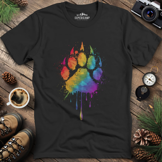 Rainbow Bear Paw T-Shirt