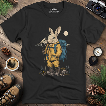 Bunny in the Mountains T-Shirt – Cute Wilderness Companion