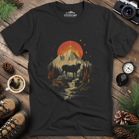 Wilderness Buffalo Sunset T-Shirt