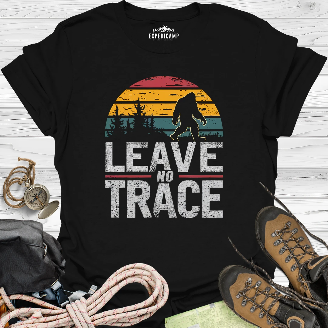 Bigfoot Leave No Trace America's National Parks T-Shirt