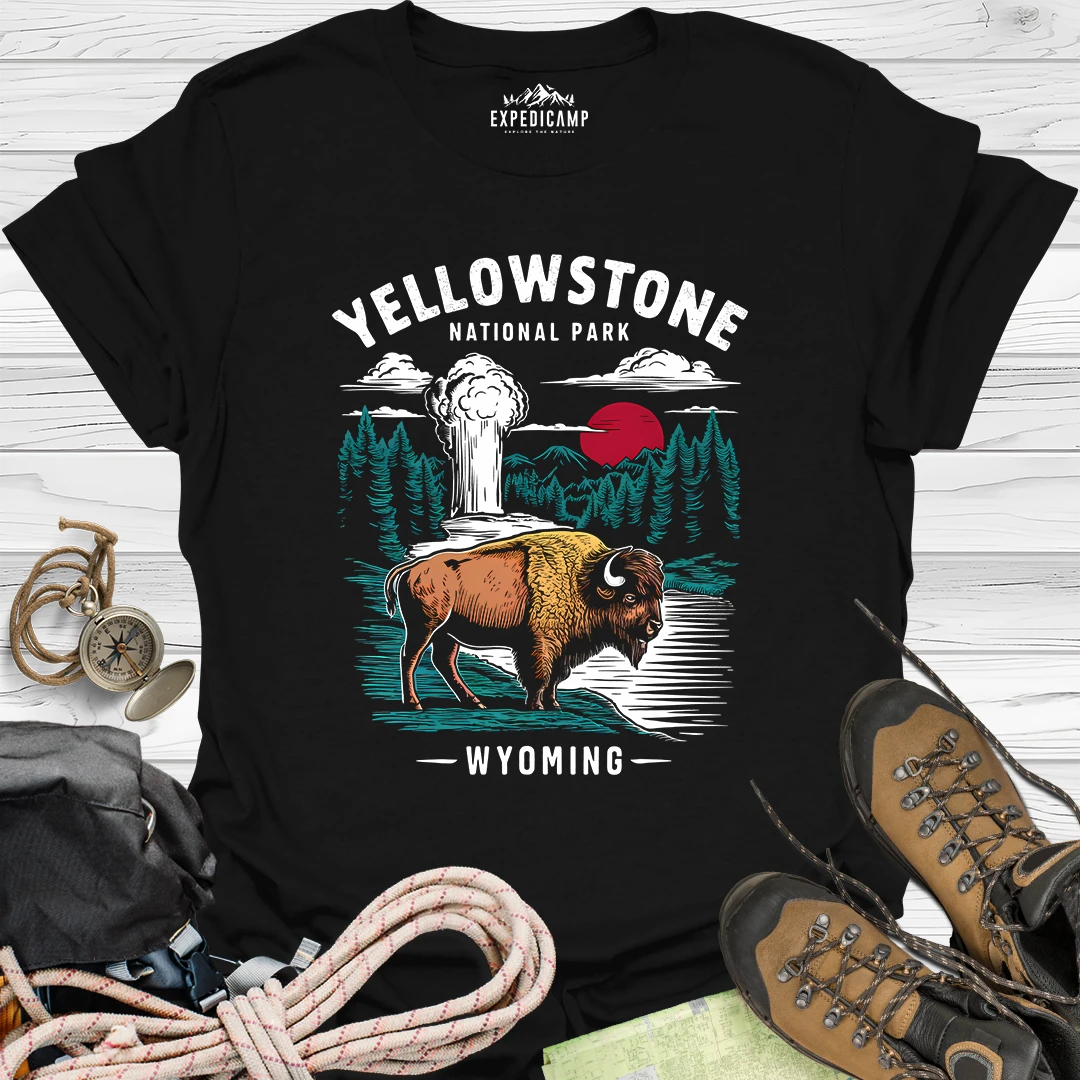 Yellowstone Wyoming USA T-Shirt