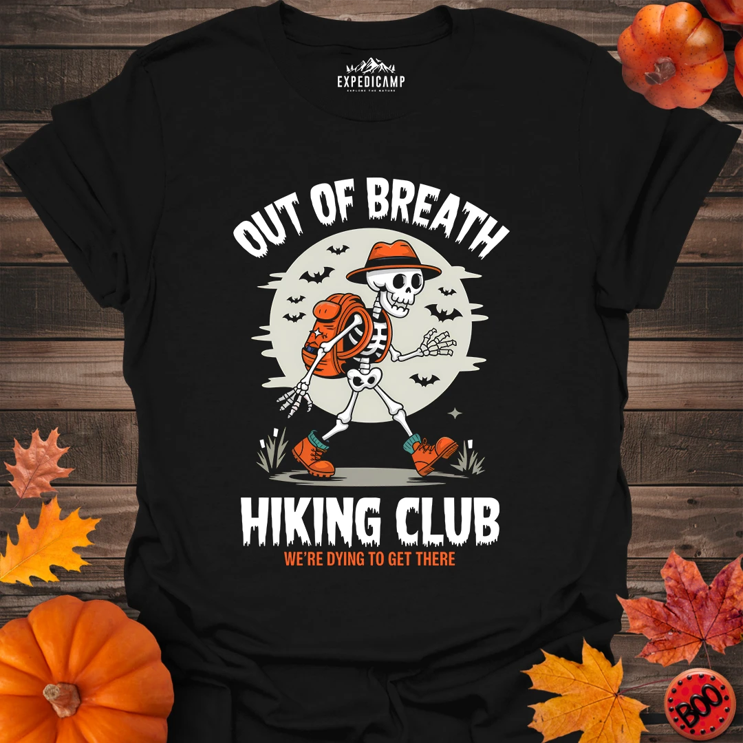 Out Of Breath Hiking Society T-Shirt