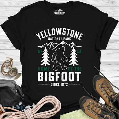 Yellowstone Home Of The Bigfoot National Park T-Shirt