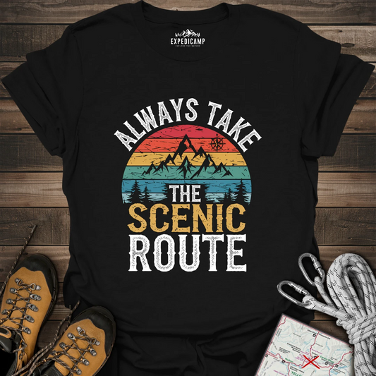 Always Take Scenic Route T-Shirt