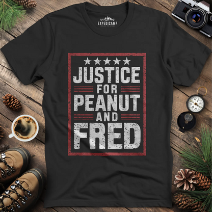 Justice for Peanut and Fred T-Shirt - Animal Heroes Memorial