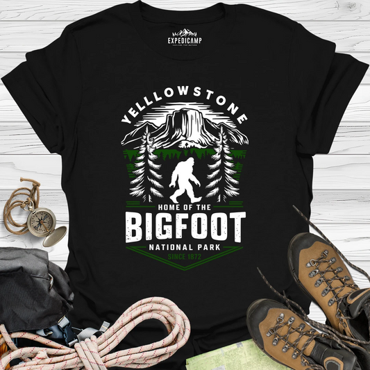 Yellowstone Home Of The Bigfoot National Park T-Shirt