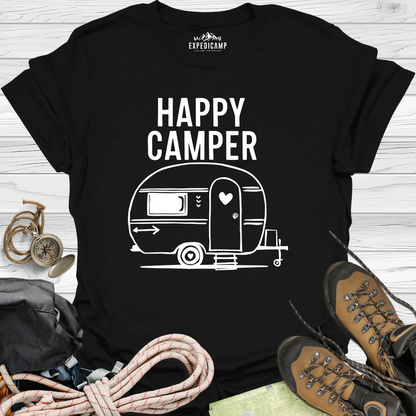 Happy Camper Camping T-Shirt