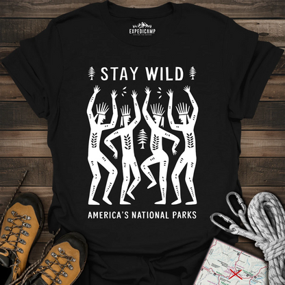 Stay Wild America's National Parks T-Shirt