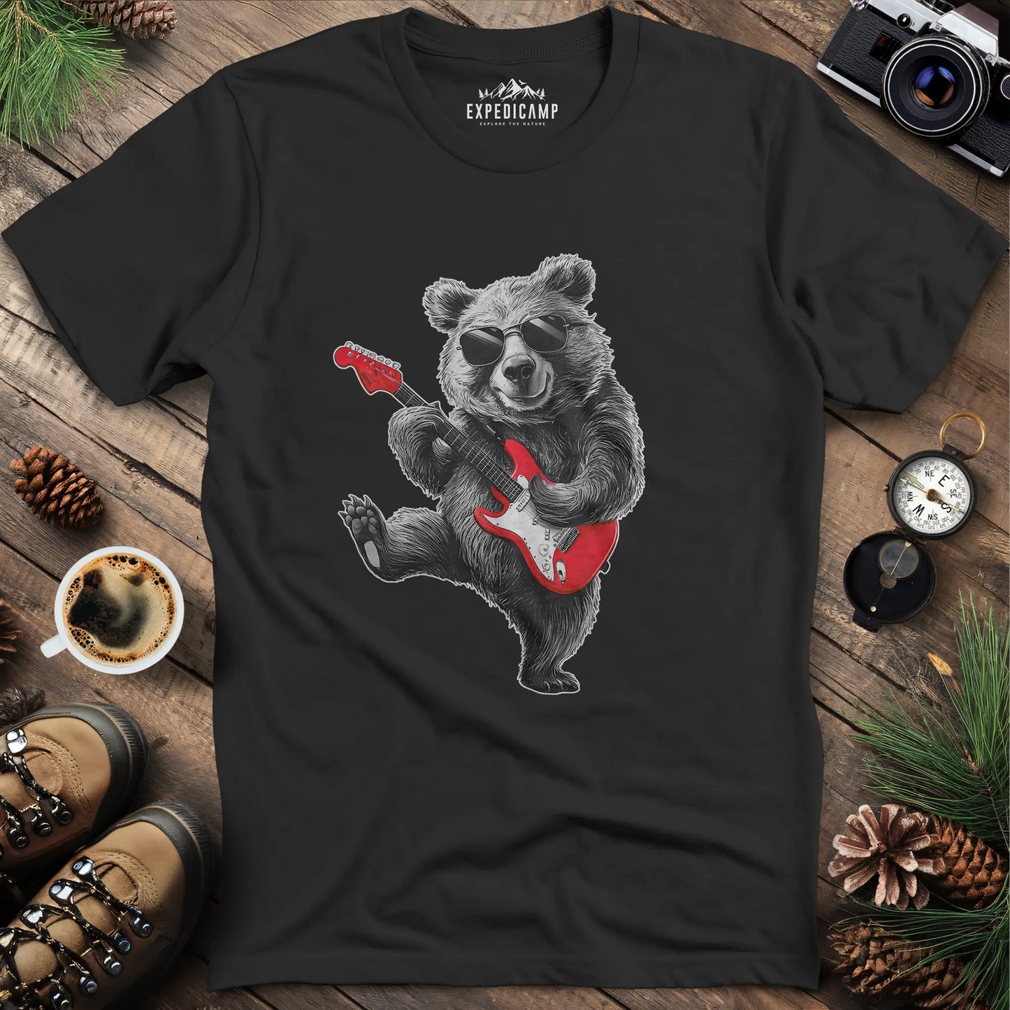 Bear Rock Star T-Shirt