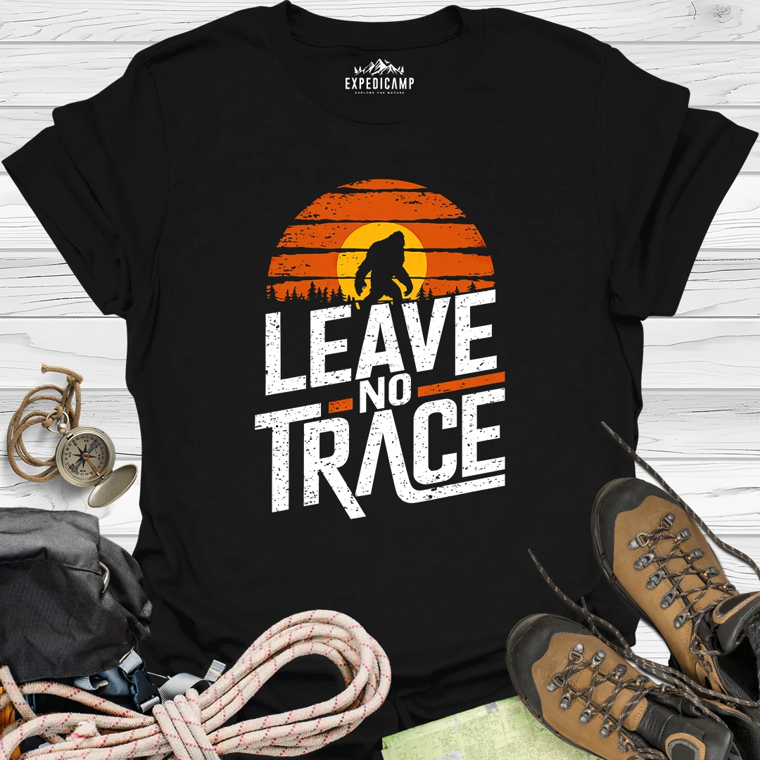 Bigfoot Leave No Trace America's National Parks T-Shirt