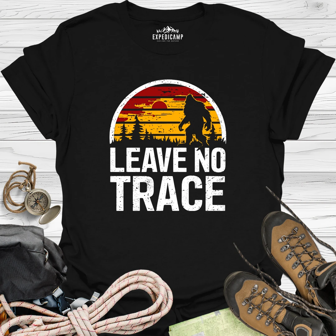 Bigfoot Leave No Trace America's National Parks T-Shirt