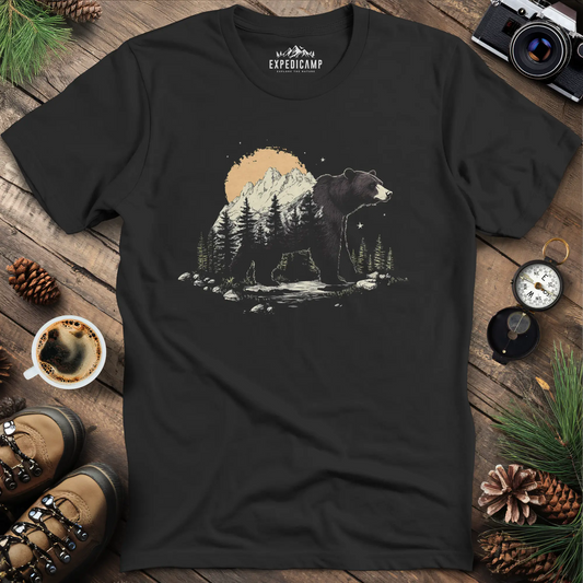 Mountain Bear T-Shirt – Nature’s Majesty