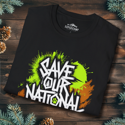 Graffiti Save Our National Parks T-Shirt