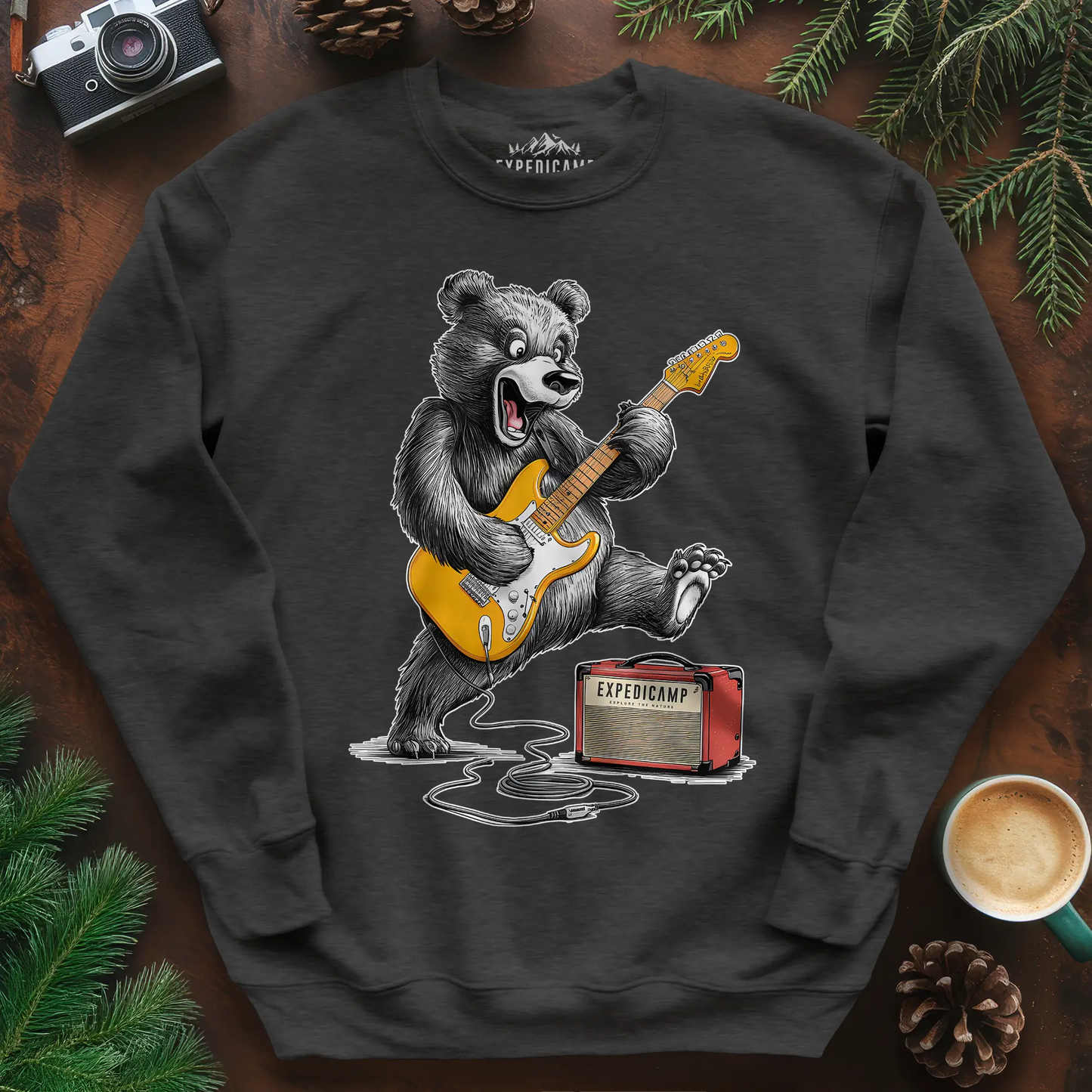 Bear Amp Rock Sweatshirt