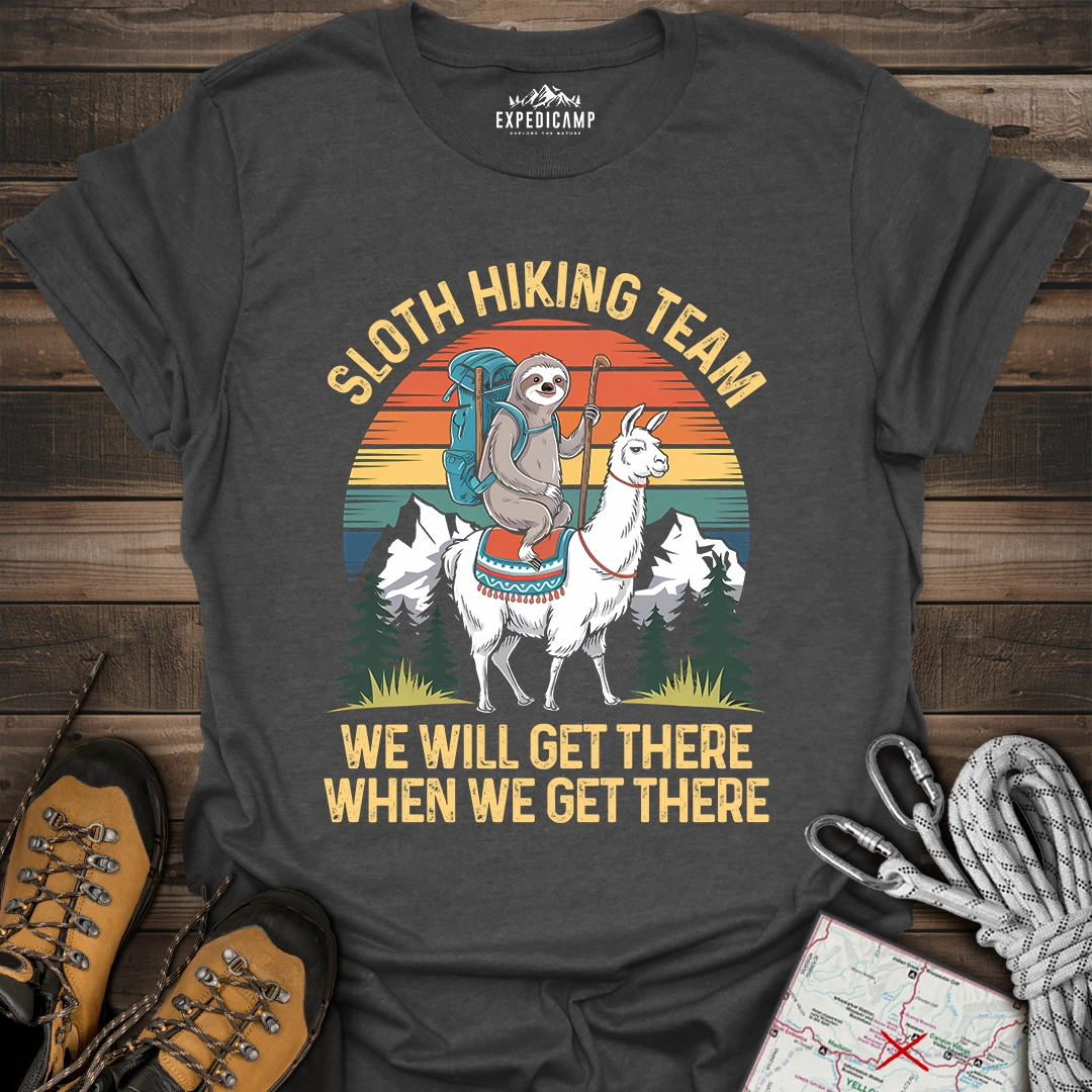 Sloth Hiking Team T-Shirt