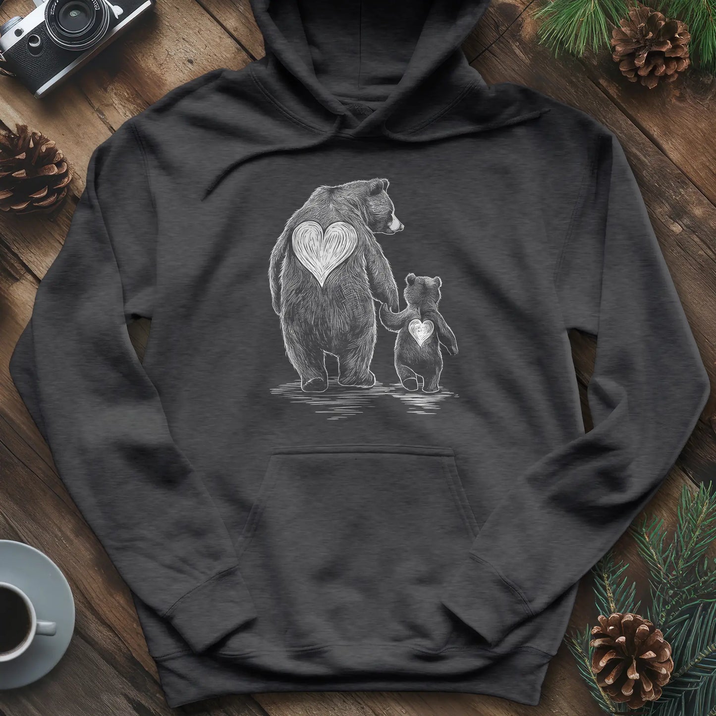 Bear Family Love Hoodie