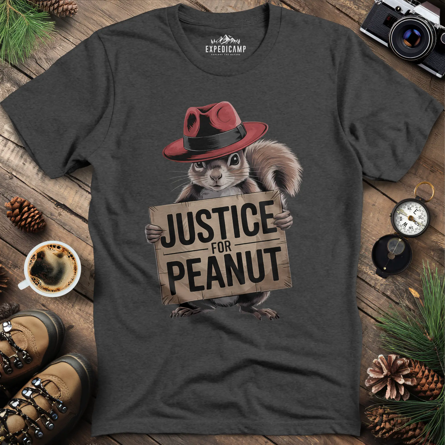 Justice for Peanut T-Shirt - Tribute to a Fallen Friend