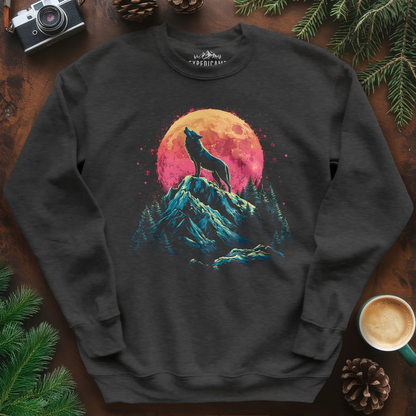 Lunar Howl Wolf Sweatshirt