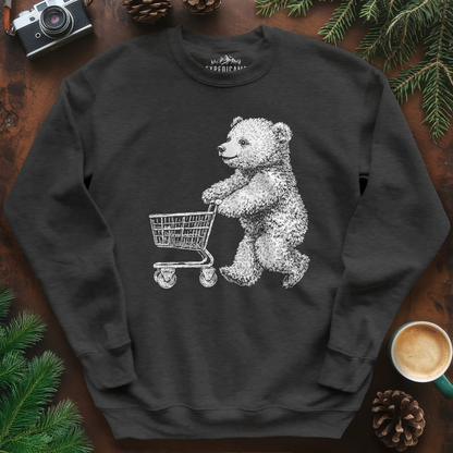 Shopping Bear Sweatshirt