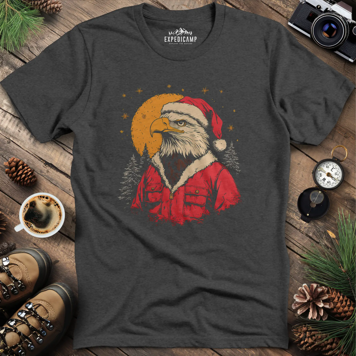 Santa Eagle T-Shirt