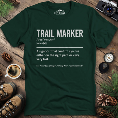 Trail Marker Definition T-Shirt