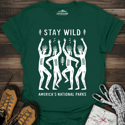 Stay Wild America's National Parks T-Shirt