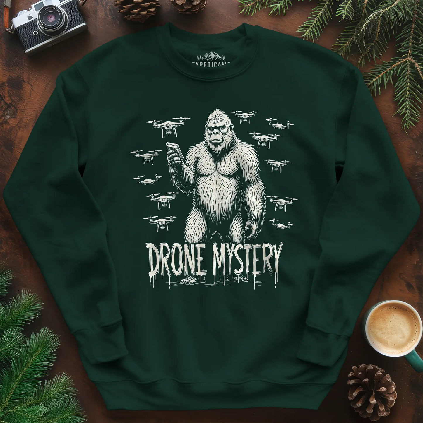 Drone Mystery New Jersey Bigfoot USA Sweatshirt