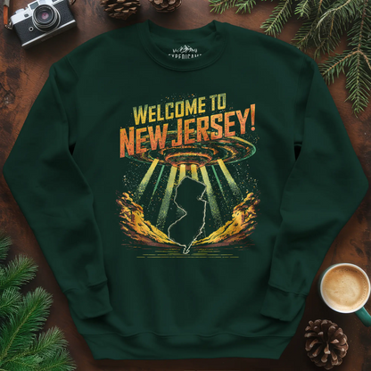 Welcome to New Jersey UFO Sweatshirt