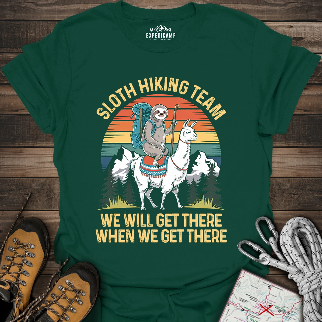 Sloth Hiking Team T-Shirt