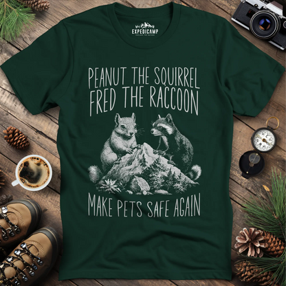 Peanut & Fred Memorial T-Shirt - Make Pets Safe Again