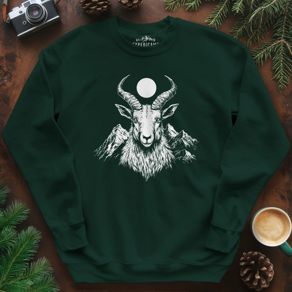 Mountain Goat Moon Sweatshirt