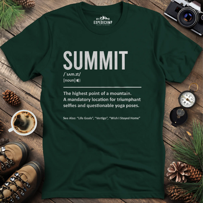 Summit Definition T-Shirt