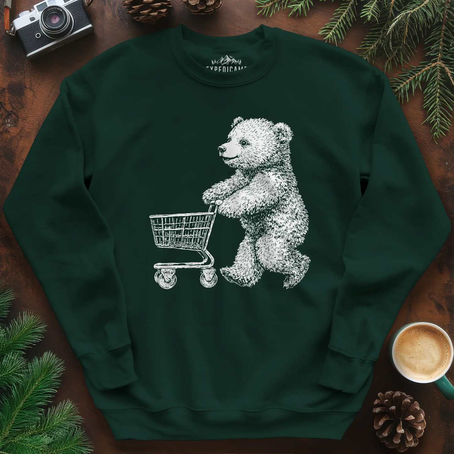 Shopping Bear Sweatshirt