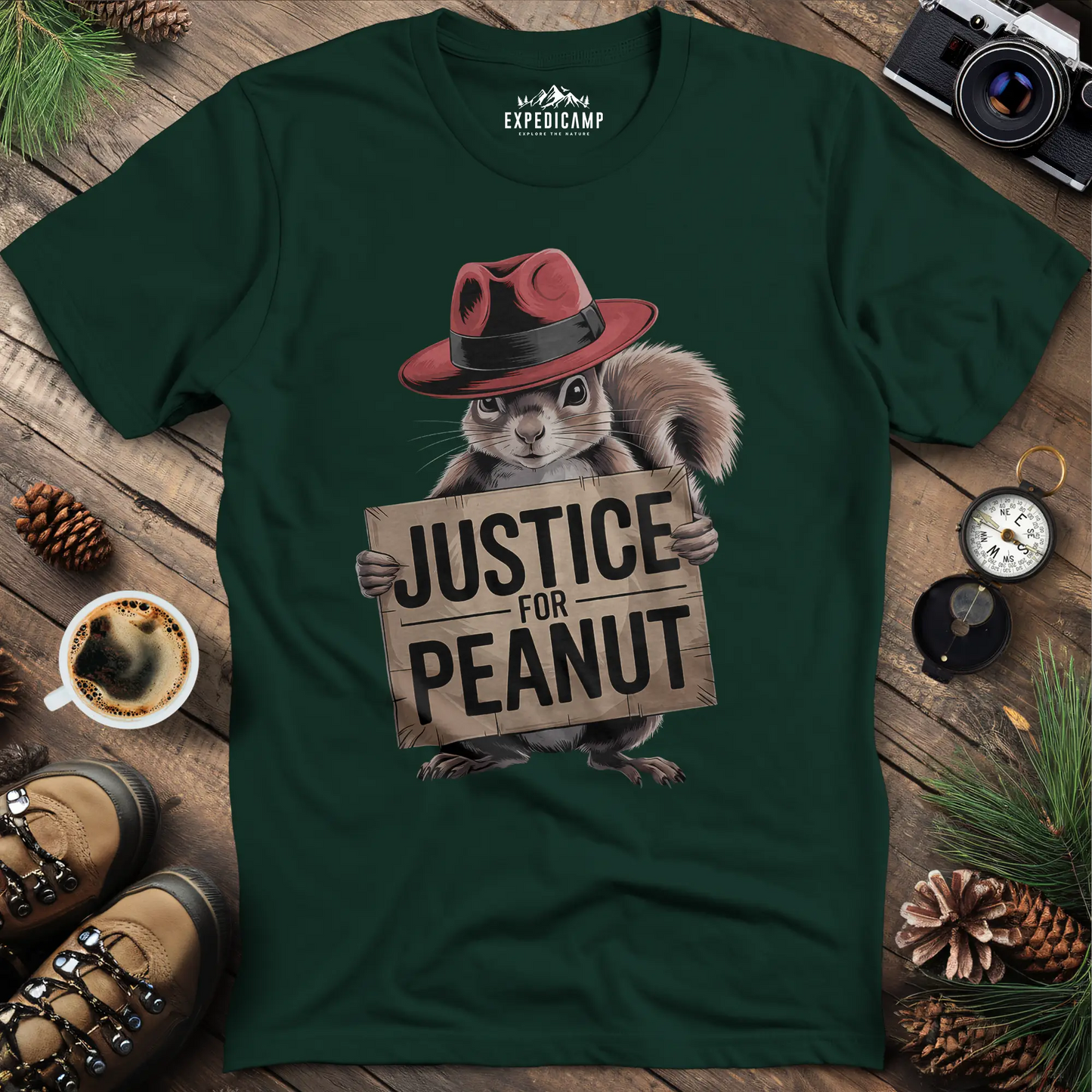 Justice for Peanut T-Shirt - Tribute to a Fallen Friend