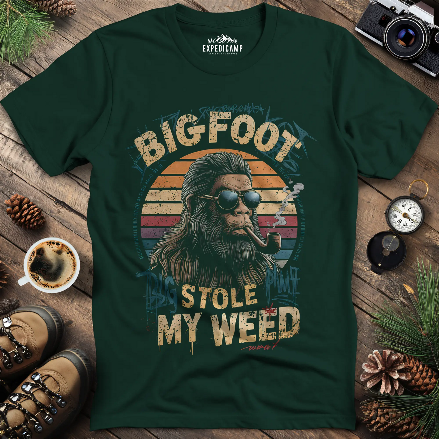 Bigfoot Stole My Weed T-Shirt