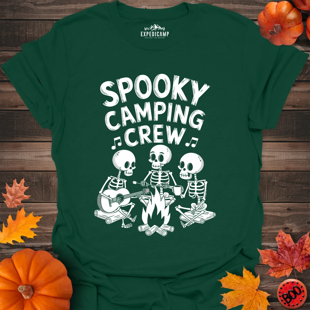 Spooky Camping Crew T-Shirt