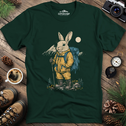 Bunny in the Mountains T-Shirt – Cute Wilderness Companion