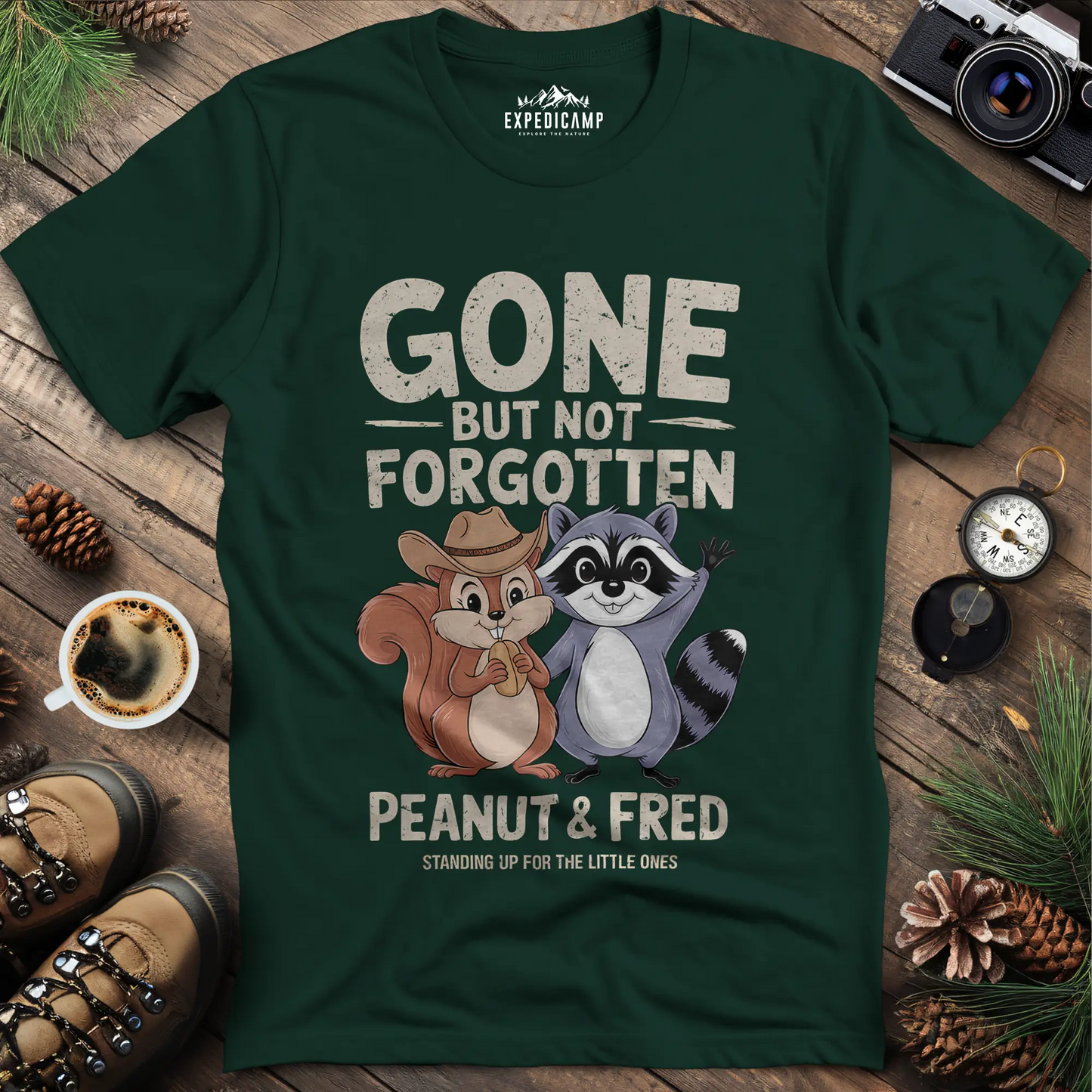 Gone but Not Forgotten T-Shirt - Tribute to Peanut and Fred