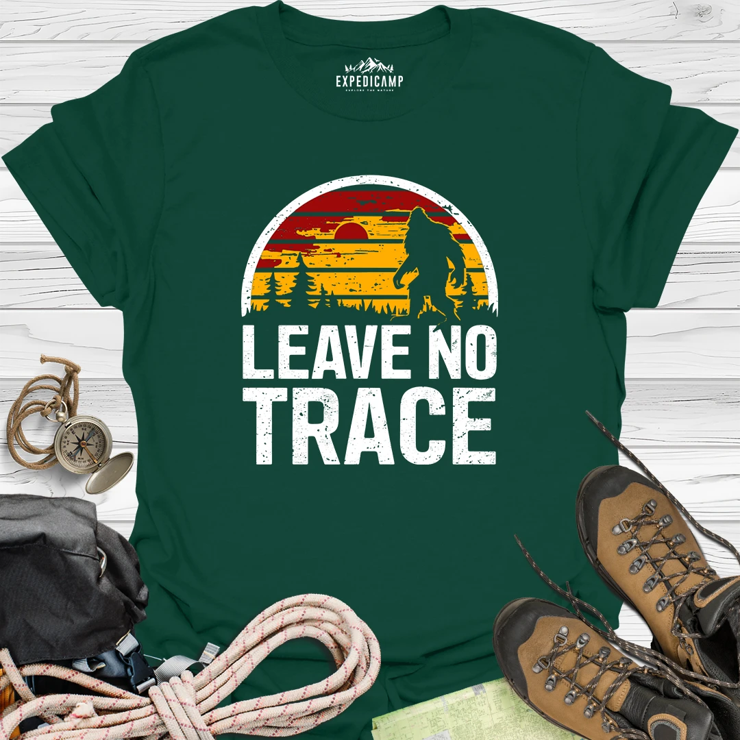 Bigfoot Leave No Trace America's National Parks T-Shirt