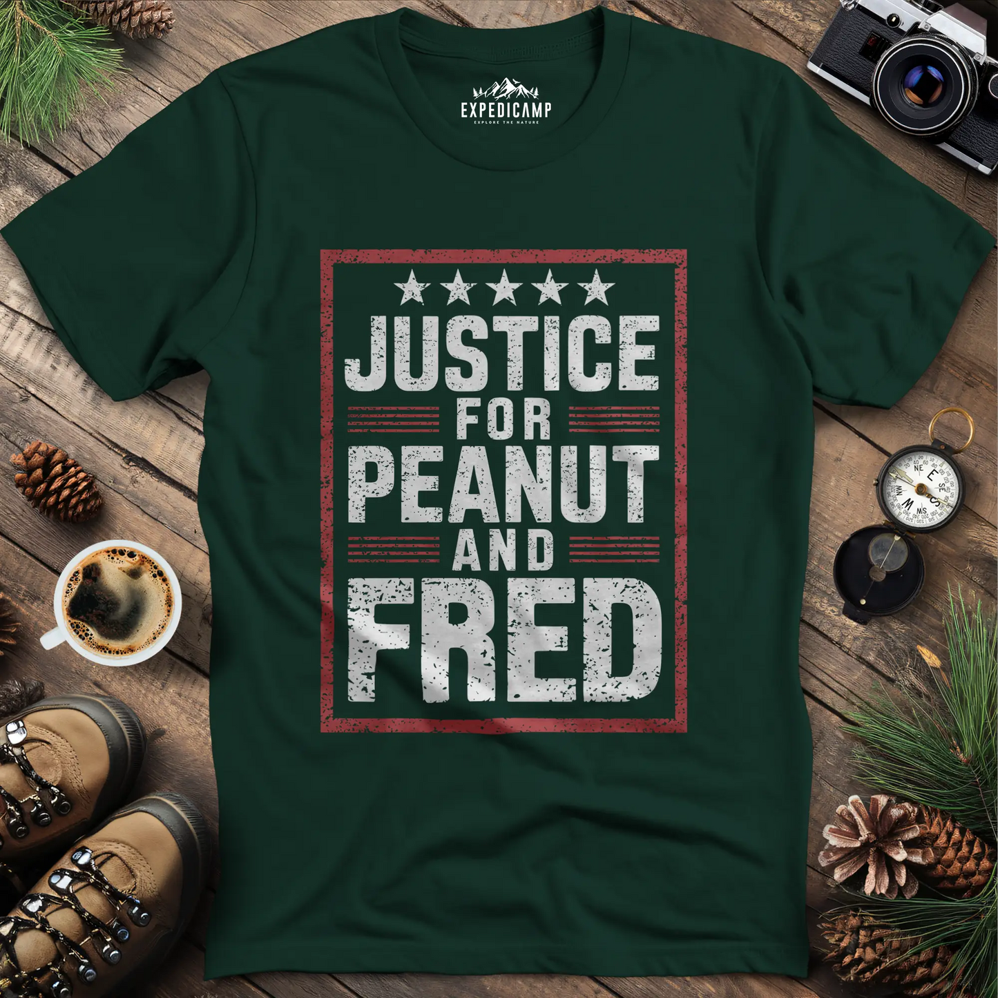 Justice for Peanut and Fred T-Shirt - Animal Heroes Memorial